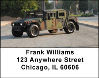 Hummers and Humvees Address Labels | LBTRA-22