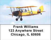 Vintage Warbirds Address Labels | LBTRA-26