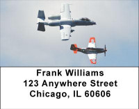 Vintage Warbirds Address Labels | LBTRA-26