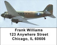 Vintage Warbirds Address Labels | LBTRA-26
