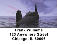 Submarines Address Labels | LBTRA-32