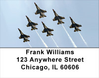 Thunderbirds Address Labels | LBTRA-35