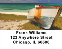 Vintage Boats Address Labels | LBTRA-40