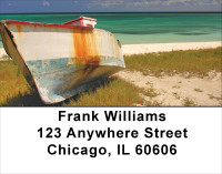 Vintage Boats Address Labels | LBTRA-40