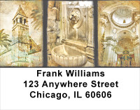 Old World Architecture Address Labels | LBTVL-06