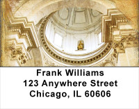 Old World Architecture Address Labels | LBTVL-06