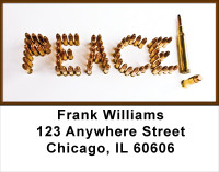Amunition For Peace Address Labels | LBWIS-07