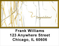 Congratulations Address Labels | LBXMS-28