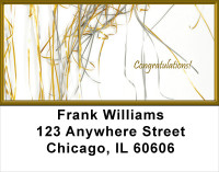 Congratulations Address Labels | LBXMS-28