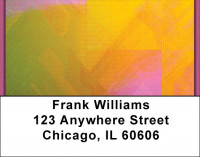 Colorful Collage Address Labels