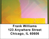 Colorful Collage Address Labels | LBZABS-06