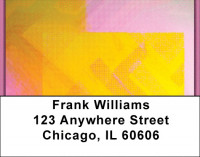 Colorful Collage Address Labels | LBZABS-06