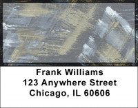 Abstractions In Grunge Address Labels