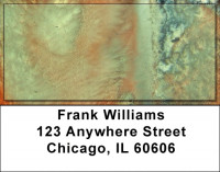 Watercolors On Canvas Address Labels | LBZABS-49