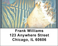 African Influences Address Labels | LBZAFR-09