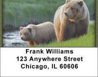 Bears in the Wild Address Labels | LBZANI-10