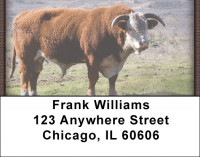 Cows Address Labels | LBZANI-54