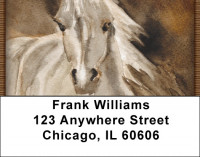 Horse Paintings Address Labels | LBZANJ-34