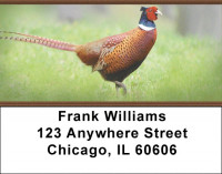 Pheasants Address Labels | LBZANJ-56