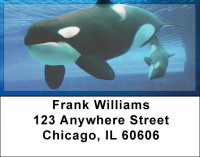 Whales Address Labels | LBZANJ-87