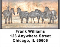 Zebra Safari Address Labels | LBZANJ-94
