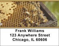 Honey Bees Address Labels | LBZANK-17