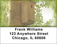 Bird Houses Address Labels | LBZANK-19