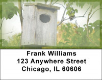 Bird Houses Address Labels | LBZANK-19