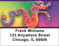 Magic Dragons Address Labels | LBZANK-33