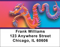 Magic Dragons Address Labels | LBZANK-33