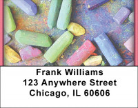 Sidewalk Chalk Address Labels | LBZEDU-02