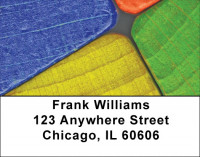 Colored Blocks Address Labels | LBZEDU-04