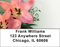 Day Lilies Delight Address Labels | LBZFLO-25