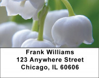 Lilly Of The Valley Address Labels | LBZFLO-27