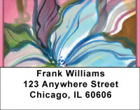 Romantic Watercolor Orchids Address Labels | LBZFLO-75