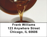 Yummie Coffee Address Labels | LBZFOD-16