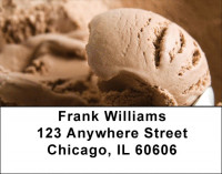 Ice Cream - Rich & Creamy Address Labels | LBZFOD-21