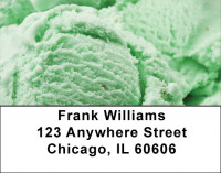 Ice Cream - Rich & Creamy Address Labels | LBZFOD-21