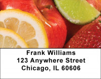 Luscious Fruits Address Labels | LBZFOD-39