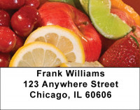Luscious Fruits Address Labels | LBZFOD-39