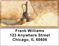 Italian Inspired Watercolor Address Labels | LBZFOD-47