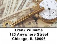 Time is Money Address Labels | LBZFUN-04