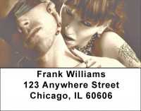 Vampire Seduction Address Labels | LBZFUN-11
