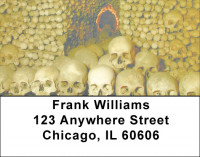 Vampires Skulls Zombies Address Labels | LBZFUN-12