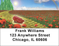 Yellow Brick Road Address Labels | LBZFUN-16