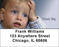 Think Big Address Labels | LBZFUN-21