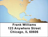 Maps Of All Colors Address Labels | LBZFUN-24