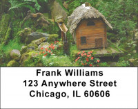 Mystical Fairy Homes Address Labels