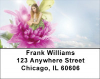 Spring Flower Fairies Address Labels | LBZFUN-36
