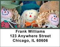 Scarecrows Address Labels | LBZFUN-55